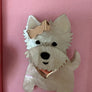 Bling Hound : Westie Brooch