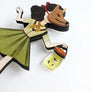 LaliBlue : Halloween Woods : Wolf Scout Brooch