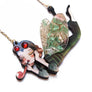LaliBlue : Creepy Party : Woman dressed as an insect Necklace
