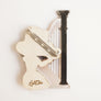 LaliBlue : Spring Festival : Girl playing the harp Brooch