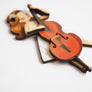 LaliBlue : Spring Festival : Girl playing the double bass Brooch
