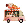 LaliBlue : Spring Festival : Ice Cream Truck Brooch