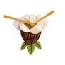 LaliBlue : Spring Festival : Flower Drum Brooch