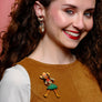 LaliBlue : Spring Festival : Country girl dancing Brooch