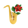 LaliBlue : Spring Festival : Saxophone Brooch