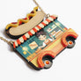 LaliBlue : Spring Festival : Hot Dog Truck Necklace