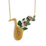 LaliBlue : Spring Festival : Saxophone Necklace