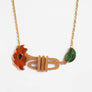 LaliBlue : Spring Festival : Trumpet Necklace