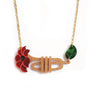 LaliBlue : Spring Festival : Trumpet Necklace