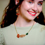 LaliBlue : Spring Festival : Trumpet Necklace