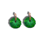 Bobbi Frances : Daintree : Fan Palm Small Earrings