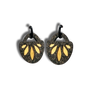 Bobbi Frances : Daintree : Dark Forest Locks Earring (Reversible)