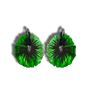 Bobbi Frances : Daintree : Fan Palm Large Earrings