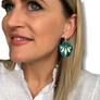 Bobbi Frances : Daintree : Forest Top Locks Earring (Reversible)