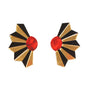 LaliBlue : Spring Festival : Accordion Flower Earrings