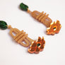 LaliBlue : Spring Festival : Trumpet with flower earrings