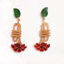 LaliBlue : Spring Festival : Trumpet with flower earrings