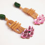 LaliBlue : Spring Festival : Trumpet with flower earrings