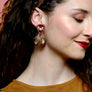 LaliBlue : Spring Festival : Folk Guitar Pick Earrings