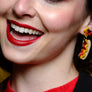 LaliBlue : Spring Festival : Hot Dog Earrings