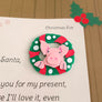 Bright and Bubbly : Christmas : Happy Pigmas Brooch