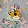 Bright and Bubbly : Silvia's Adventures : Queen Bee Silvia Brooch