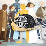Bright and Bubbly : Silvia's Adventures : Silvia in a Galaxy Far Far Away Brooch