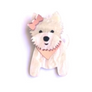Bling Hound : Westie Brooch