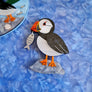 Cherryloco : Scottish Wildlife : Puffin brooch