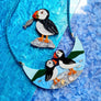 Cherryloco : Scottish Wildlife : Puffin necklace