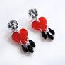LaliBlue : Valentines : Tears of Love Earrings