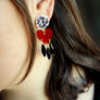 LaliBlue : Valentines : Tears of Love Earrings
