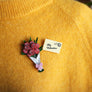 LaliBlue : Valentines : Valentine Double Brooch