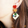 LaliBlue : Valentines : Love Letters Earrings