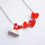 LaliBlue : Valentines : Love Letter Necklace