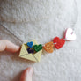 LaliBlue : Valentines : Love Letter Necklace