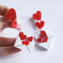 LaliBlue : Valentines : Love Letters Earrings