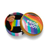 Erstwilder : Pride & Joy : Pebbles the Progressive Pug Brooch