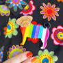 Erstwilder : Pride & Joy : Pebbles the Progressive Pug Brooch