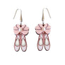 LaliBlue : World Day : Ballet Shoes Earrings