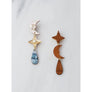 Wolf & Moon : Celestial Earrings