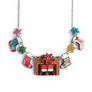 LaliBlue : Christmas : Chimney with stocking necklace