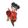 LaliBlue : World Day : Chinese Girl Lantern Brooch