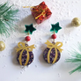 LaliBlue : Christmas : Christmas Bulbs Earrings
