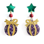 LaliBlue : Christmas : Christmas Bulbs Earrings