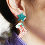 LaliBlue : Christmas : Christmas Stocking Earrings