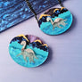 Cherryloco : Nessie at night loch ness monster brooch OR necklace