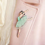 LaliBlue : World Day : Classical Ballet Brooch