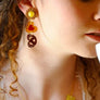 LaliBlue : Tea Time : Butter Cookies Earrings