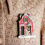 LaliBlue : Thanksgiving : Dinner at Home Brooch